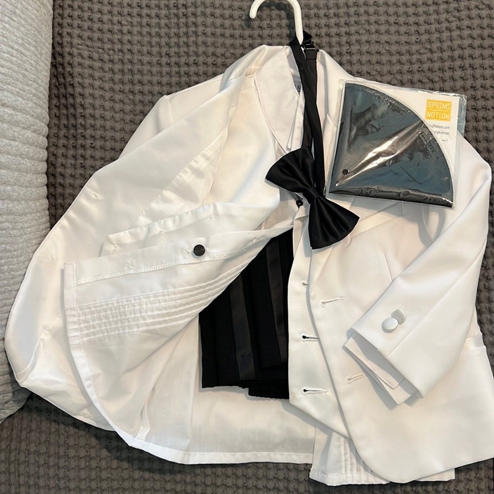 Toddler Black and White Tuxedo